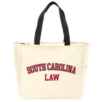 South Carolina Law Attorney Bar Graduate Lawyer Zip Tote Bag