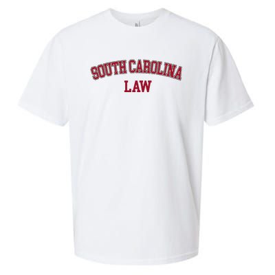 South Carolina Law Attorney Bar Graduate Lawyer Sueded Cloud Jersey T-Shirt