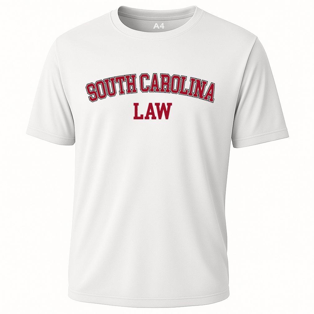 South Carolina Law Attorney Bar Graduate Lawyer Cooling Performance Crew T-Shirt