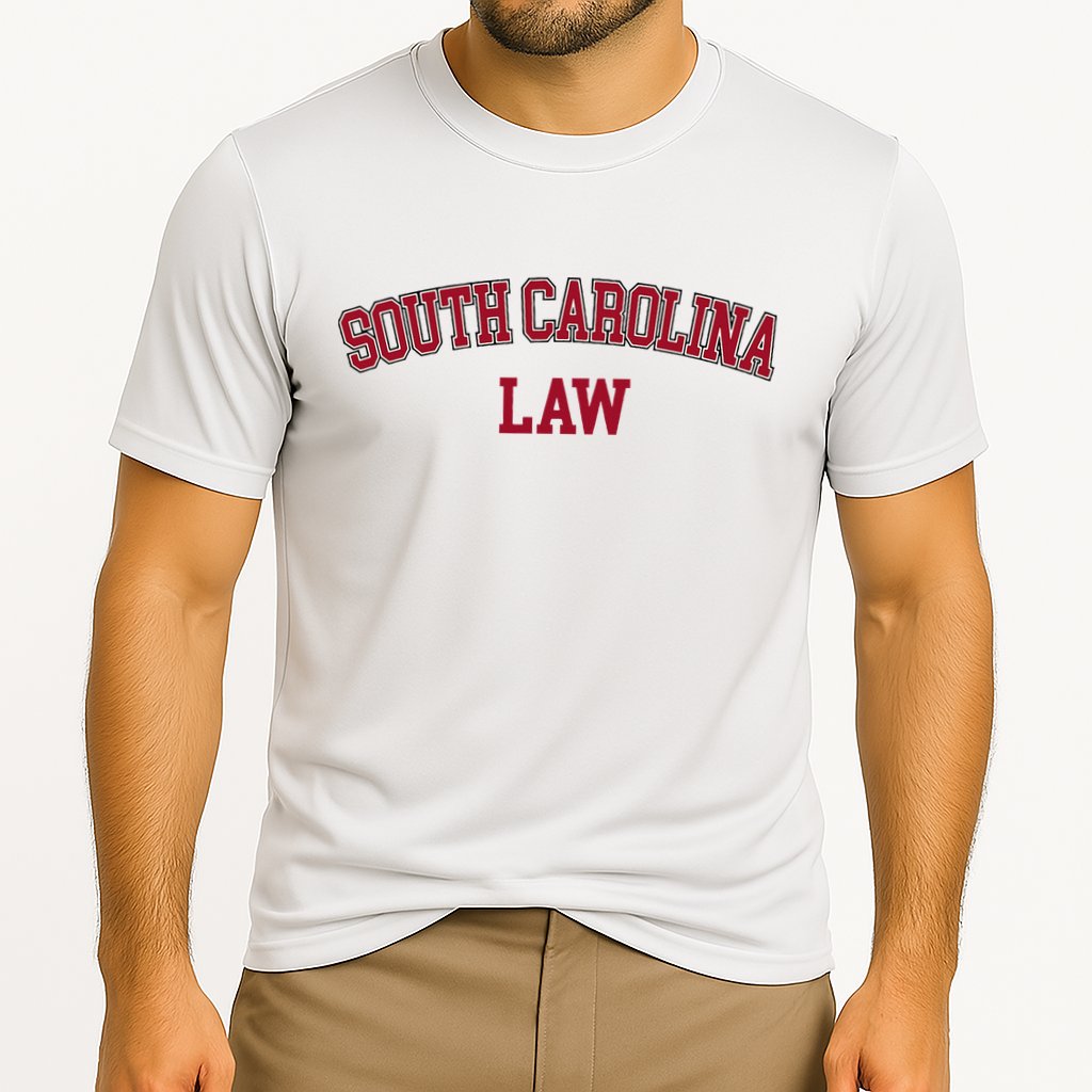 South Carolina Law Attorney Bar Graduate Lawyer Cooling Performance Crew T-Shirt