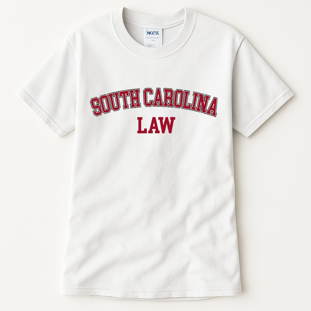 South Carolina Law Attorney Bar Graduate Lawyer Tall T-Shirt