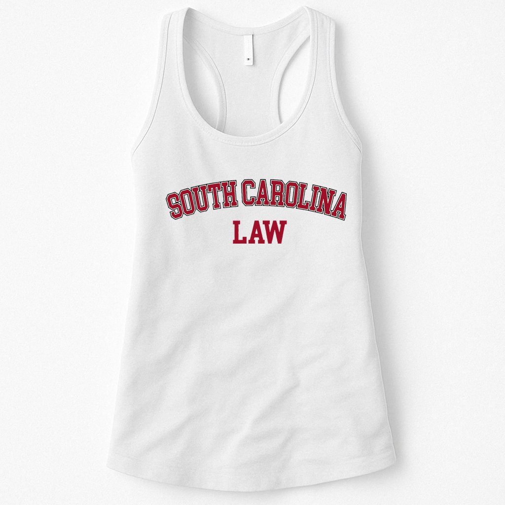 South Carolina Law Attorney Bar Graduate Lawyer Womens Tank Top