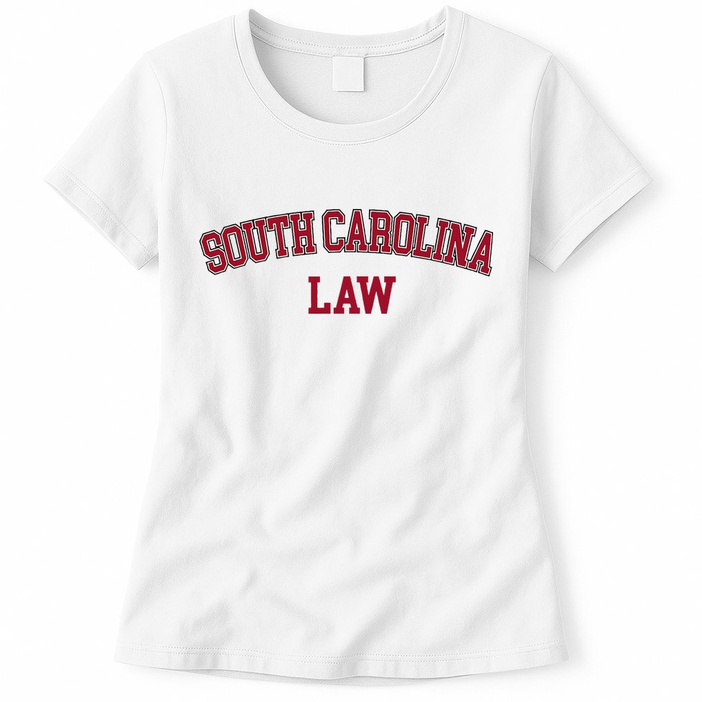 South Carolina Law Attorney Bar Graduate Lawyer Womens T-Shirt