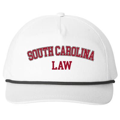 South Carolina Law Attorney Bar Graduate Lawyer Snapback Five-Panel Rope Hat