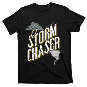 Storm Chaser Lightning Tornado Hurricane Storm Chasing T-Shirt