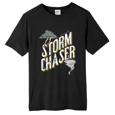 Storm Chaser Lightning Tornado Hurricane Storm Chasing Tall Fusion ChromaSoft Performance T-Shirt