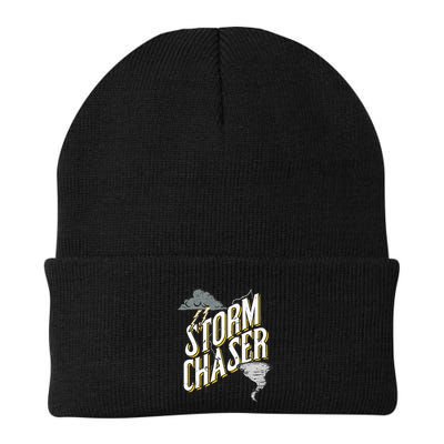Storm Chaser Lightning Tornado Hurricane Storm Chasing Knit Cap Winter Beanie
