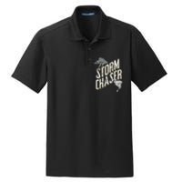 Storm Chaser Lightning Tornado Hurricane Storm Chasing Dry Zone Grid Polo