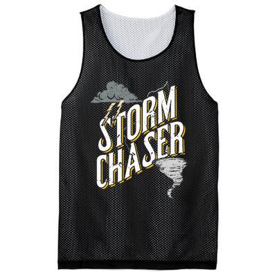 Storm Chaser Lightning Tornado Hurricane Storm Chasing Mesh Reversible Basketball Jersey Tank