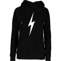 Sunny Citizen Lightning Bolt Womens Funnel Neck Pullover Hood