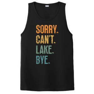 Sorry Cant Lake Bye Funny Sailing And Fishing Enthusiasts PosiCharge Competitor Tank