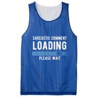Sarcastic Comment Loading Please Wait Mesh Reversible Basketball Jersey Tank