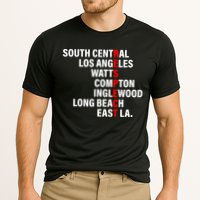 South Central Los Angeles Respect Watts Compton Cooling Performance Crew T-Shirt