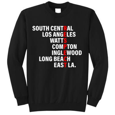 South Central Los Angeles Respect Watts Compton Sweatshirt