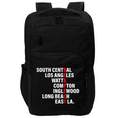 South Central Los Angeles Respect Watts Compton Impact Tech Backpack