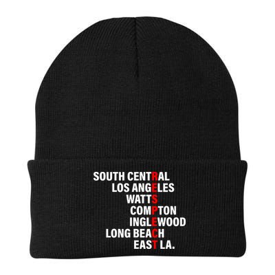 South Central Los Angeles Respect Watts Compton Beanie