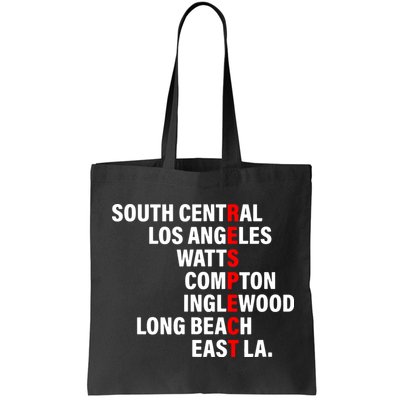 South Central Los Angeles Respect Watts Compton Bag