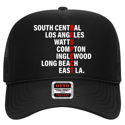 South Central Los Angeles Respect Watts Compton Trucker Hat