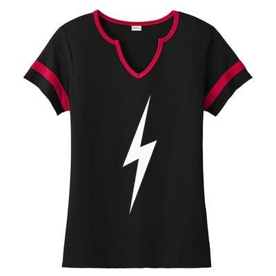 Sunny Citizen Lightning Bolt Ladies Halftime Notch Neck Tee