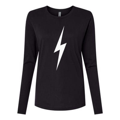 Sunny Citizen Lightning Bolt Womens Cotton Relaxed Long Sleeve T-Shirt