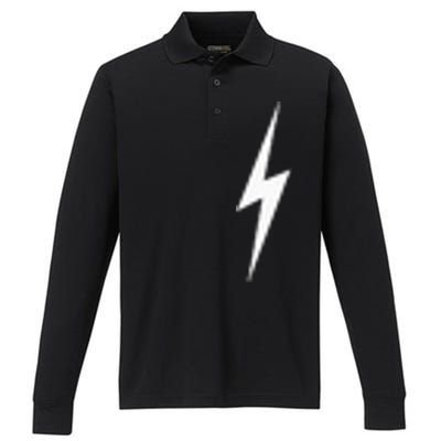 Sunny Citizen Lightning Bolt Performance Long Sleeve Polo