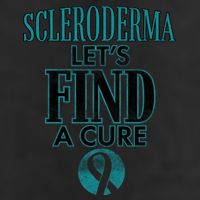 Scleroderma Let's Find A Cure 7 Panel Mesh Trucker Snapback Hat