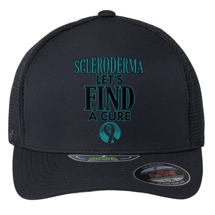 Scleroderma Let's Find A Cure Flexfit Unipanel Trucker Cap