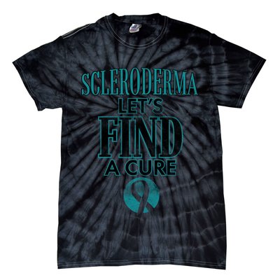 Scleroderma Let's Find A Cure Tie-Dye T-Shirt