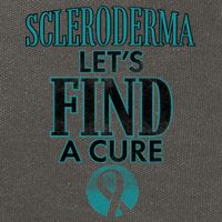 Scleroderma Let's Find A Cure Cotton Canvas Backpack