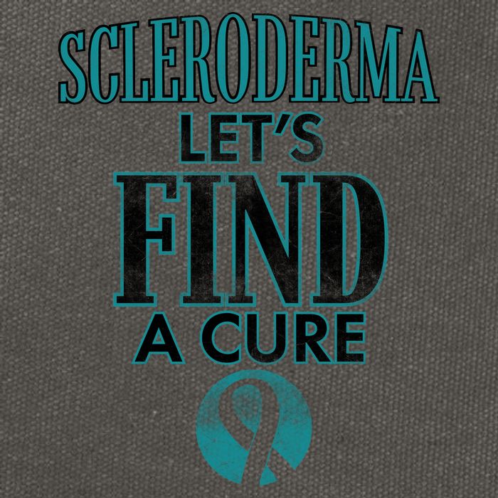 Scleroderma Let's Find A Cure Cotton Canvas Backpack