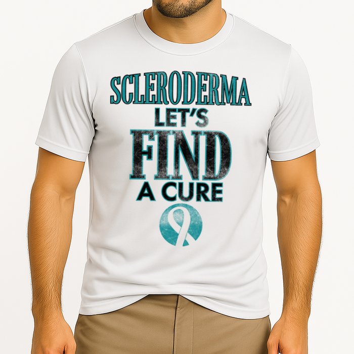 Scleroderma Let's Find A Cure Performance Shirt