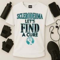 Scleroderma Let's Find A Cure Performance Shirt