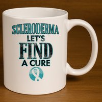 Scleroderma Let's Find A Cure 11oz C Handle Ceramic Mug
