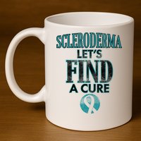 Scleroderma Let's Find A Cure 11oz C Handle Ceramic Mug