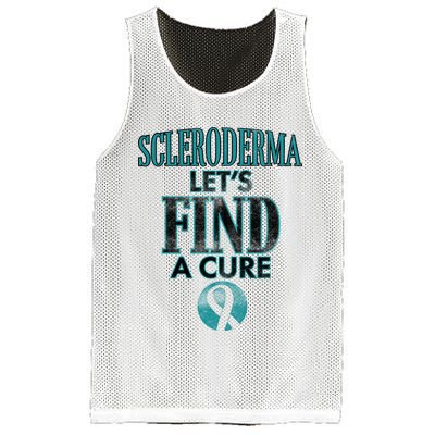 Scleroderma Let's Find A Cure Mesh Reversible Basketball Jersey Tank