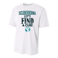 Scleroderma Let's Find A Cure Youth Performance Sprint T-Shirt