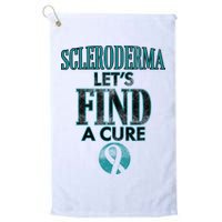 Scleroderma Let's Find A Cure Golf Towel