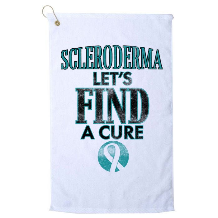 Scleroderma Let's Find A Cure Golf Towel
