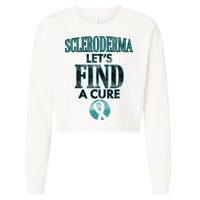 Scleroderma Let's Find A Cure Cropped Pullover Crew