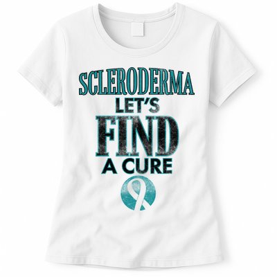 Scleroderma Let's Find A Cure Womens T-Shirt