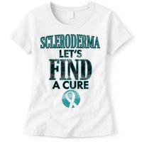 Scleroderma Let's Find A Cure Womens T-Shirt