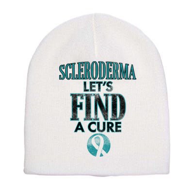 Scleroderma Let's Find A Cure Short Acrylic Beanie