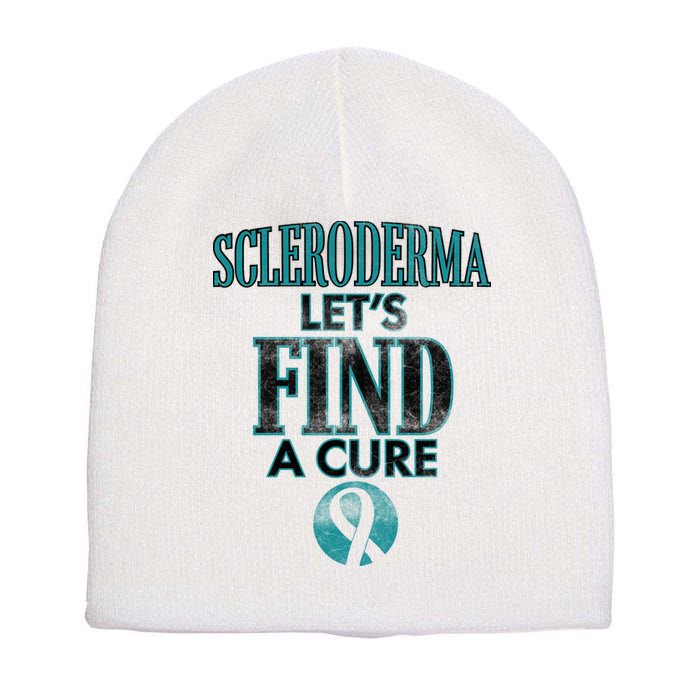Scleroderma Let's Find A Cure Short Acrylic Beanie
