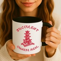 Succulent Chinese Meal Chinese Take Out Take Away Mug