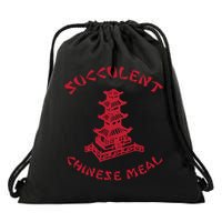 Succulent Chinese Meal Chinese Take Out Take Away Drawstring Bag