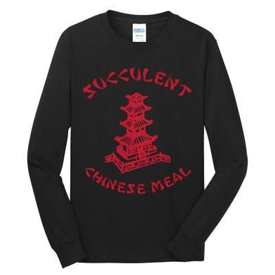 Succulent Chinese Meal Chinese Take Out Take Away Tall Long Sleeve T-Shirt