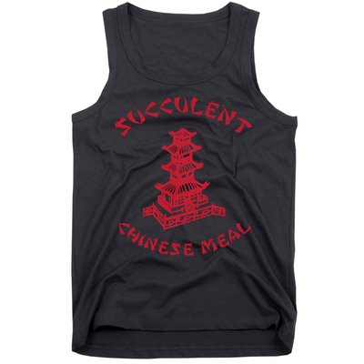 Succulent Chinese Meal Chinese Take Out Take Away Tank Top