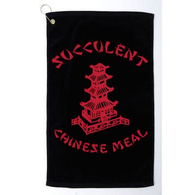 Succulent Chinese Meal Chinese Take Out Take Away Golf Towel