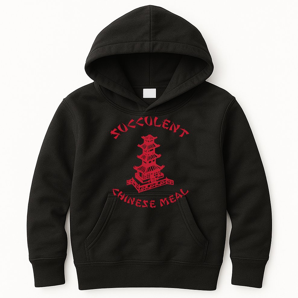Succulent Chinese Meal Chinese Take Out Take Away Kids Hoodie