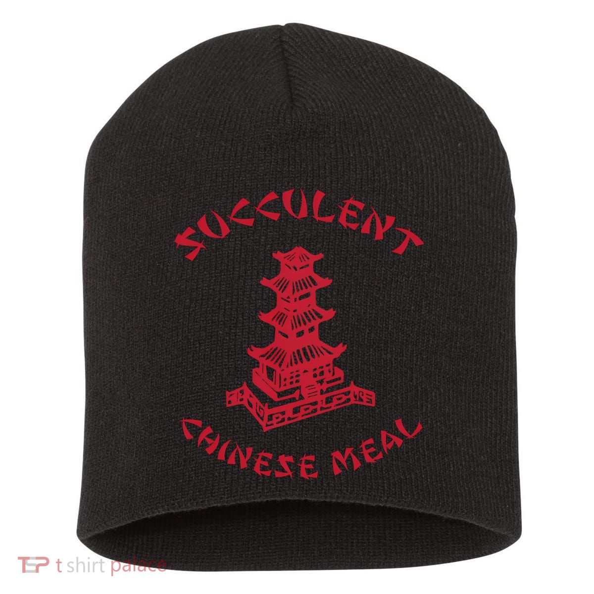 Succulent Chinese Meal Chinese Take Out Take Away Short Acrylic Beanie